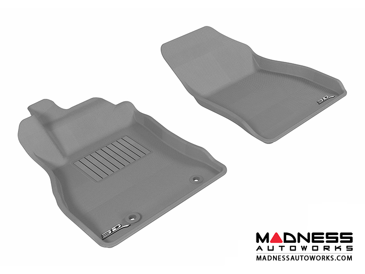 Nissan Juke Floor Mats (Set of 2) - Front - Gray by 3D MAXpider
